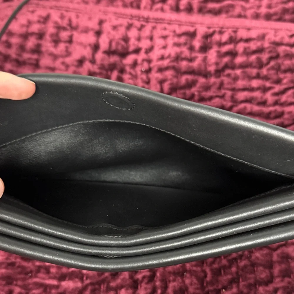 Boss Black Leather Bag